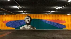 فن الشارع في نابولي ، في محطة Vesuvio De Meis: حياة جديدة لمحطة Ponticelli EAV