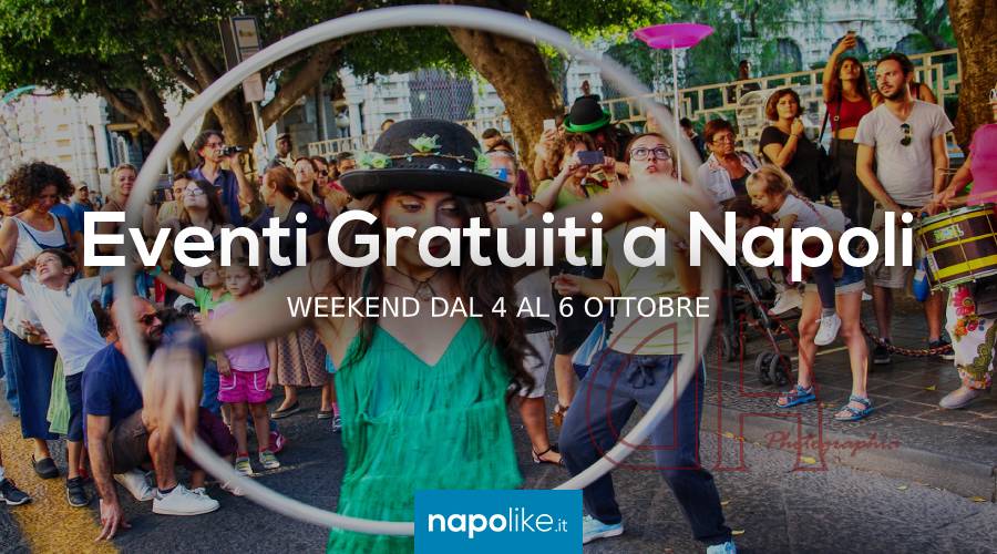 Eventos gratuitos en Nápoles durante el fin de semana desde 4 hasta 6 October 2019