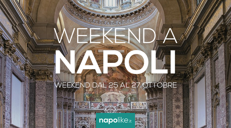 Events in Naples during the weekend from 25 to 27 October 2019