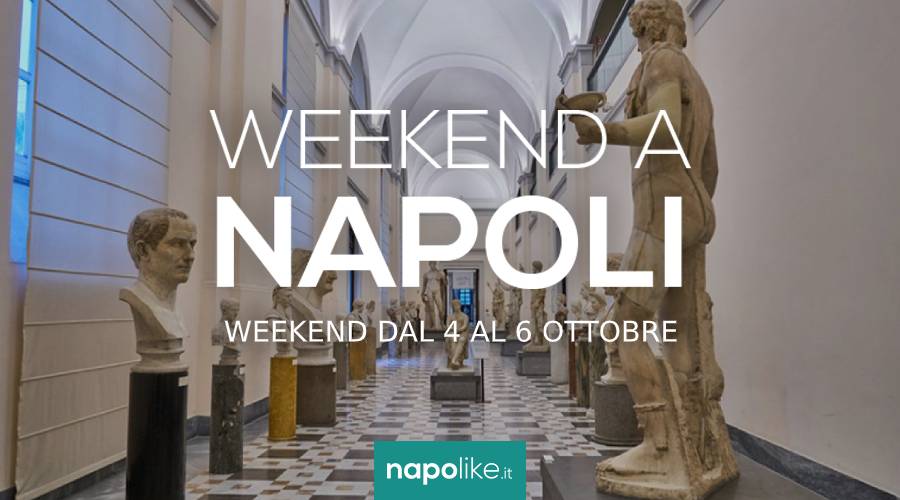 Events in Naples during the weekend from 4 to 6 October 2019