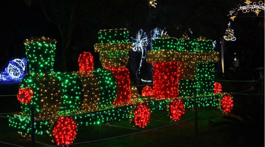 Luces del artista en la Casina Vanvitelliana