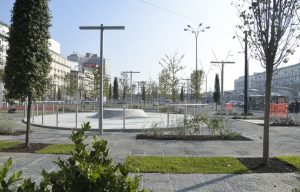 Nuova Piazza Garibaldi a Napoli, verde