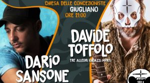 Dario Sansone et Davide Toffolo en concert