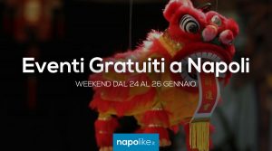 Eventos gratuitos en Nápoles durante el fin de semana desde 24 hasta 26 Enero 2020