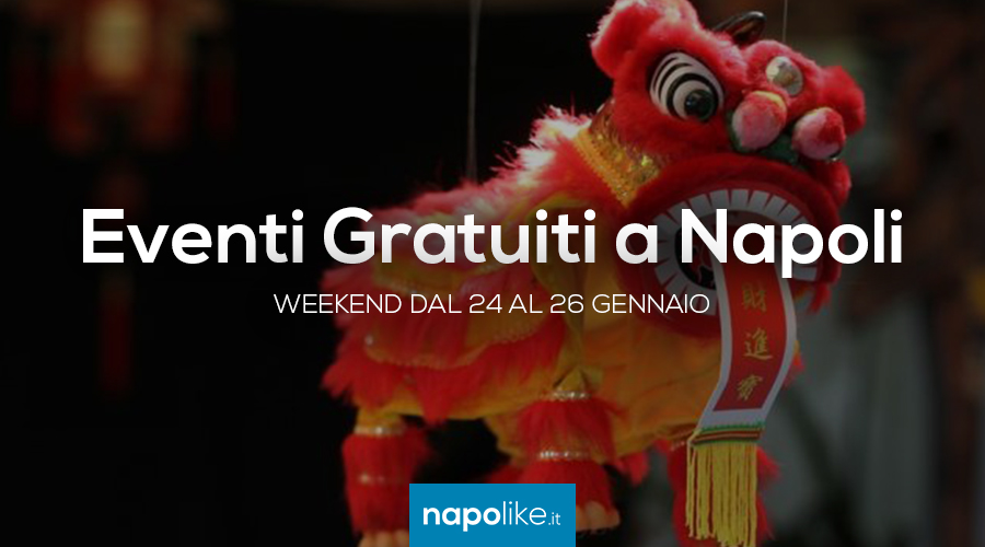 Eventi gratuiti a Napoli nel weekend dal 24 al 26 gennaio 2020