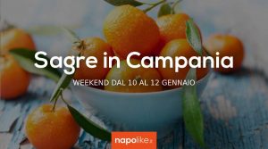 Sagre in Campania nel weekend dal 10 al 12 gennaio 2020