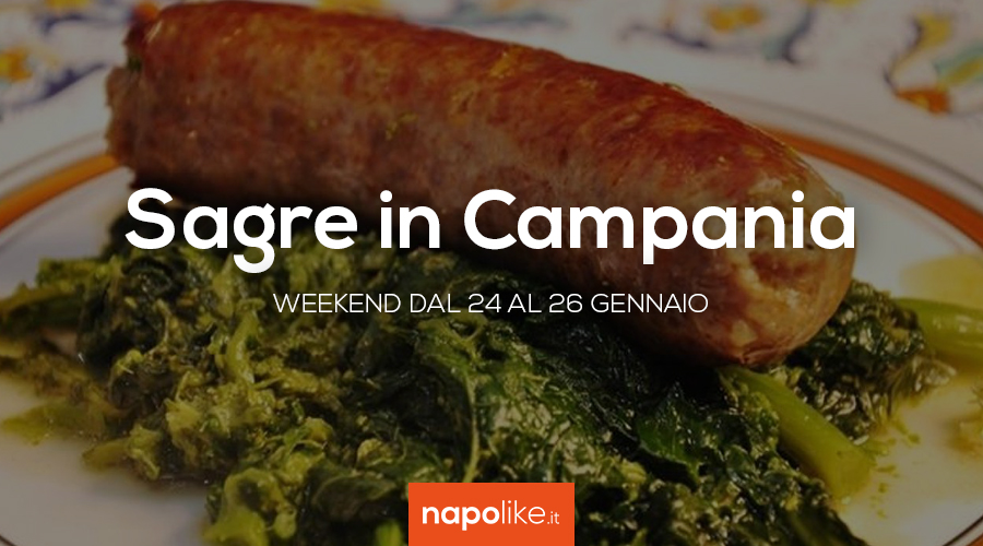 Sagre in Campania nel weekend dal 24 al 26 gennaio 2020