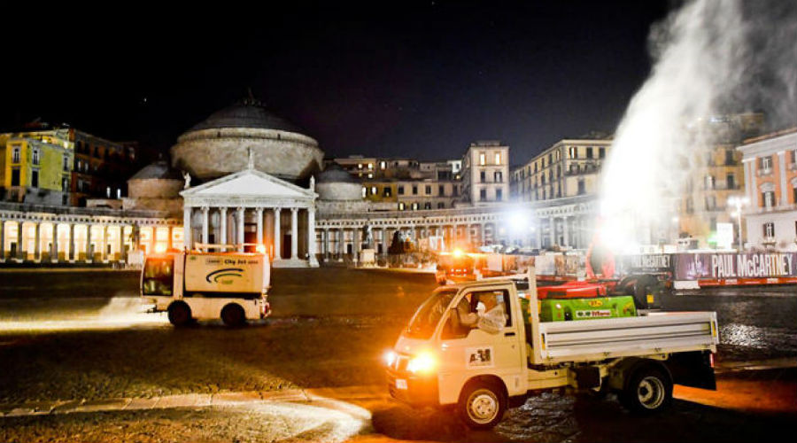 Sanificazione strade
