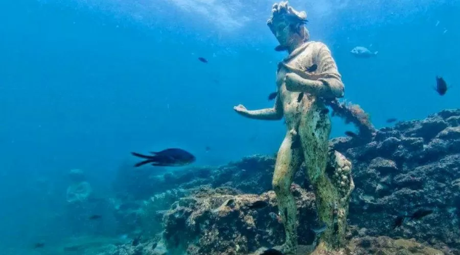 Virtual visit to the Baia submerged park in Naples