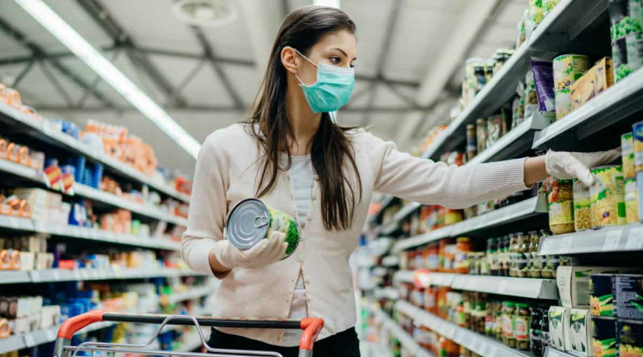 Compras no supermercado