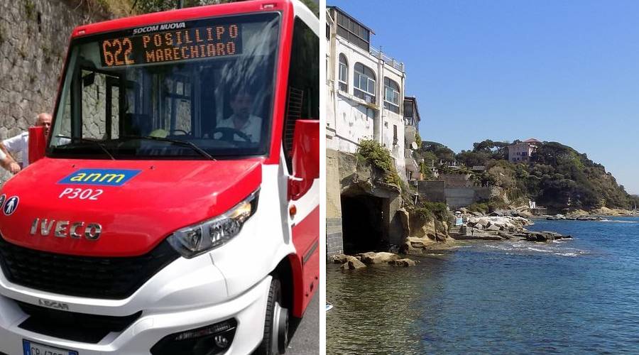 Bus per Marechiaro a Napoli