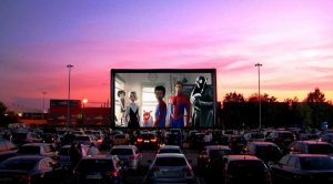 سينما خارجية في Portici لصيف 2020 مع Fresko Film