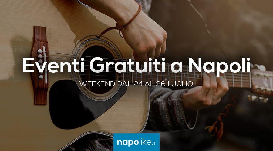 Free events in Naples during the weekend from 24 to 26 July 2020