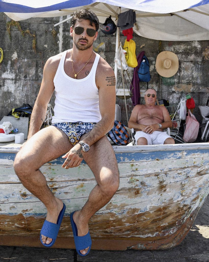 Michele Morrone para Dolce e Gabbana