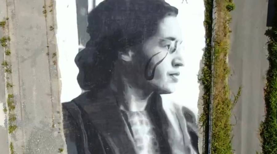 Murales Rosa Parks par Jorit