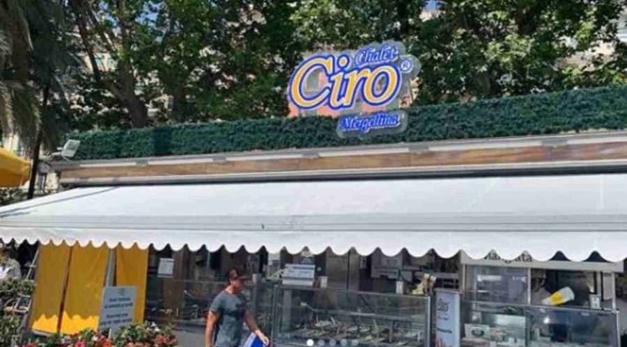 Chalet Ciro in Mergellina in Neapel