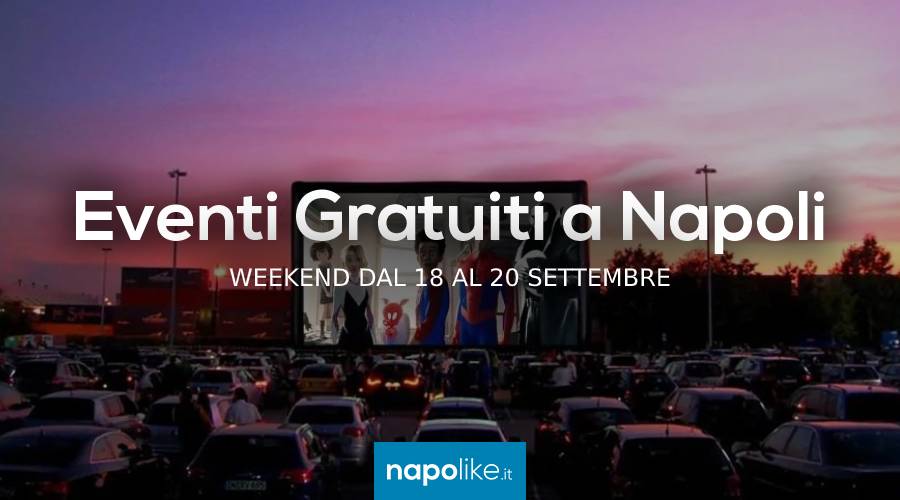 Free events in Naples during the weekend from 18 to 20 September 2020