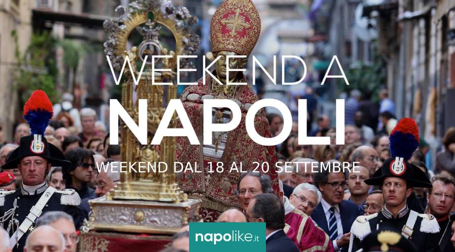 Events in Naples during the weekend from 18 to 20 September 2020