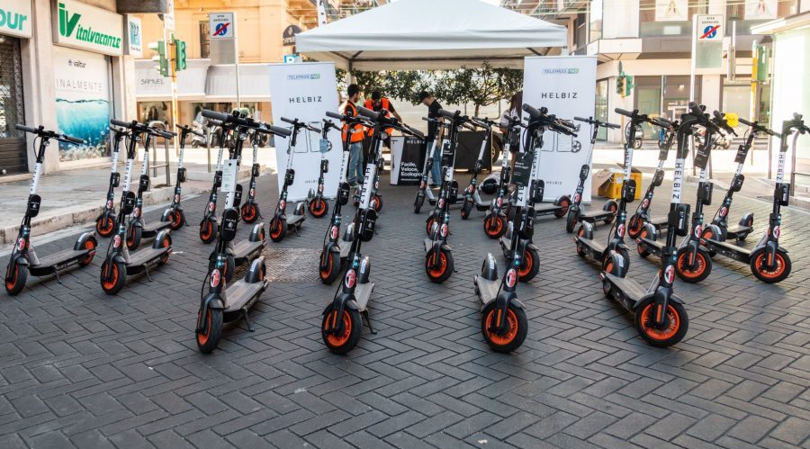 Helbiz electric scooters