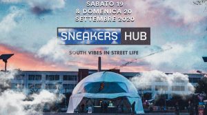 Sneakers Hub auf der Ex Base Nato di Bagnoli: eine Veranstaltung, die der Hype-Kultur gewidmet ist