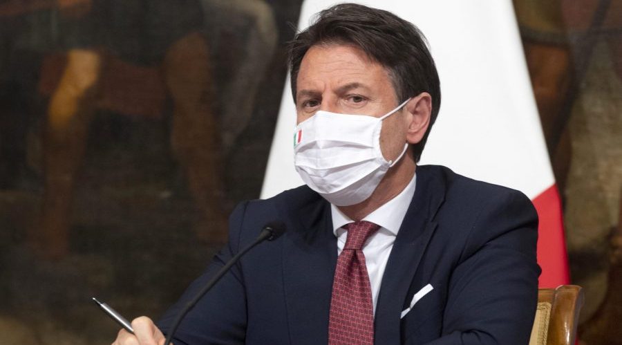 Der Premierminister Giuseppe Conte