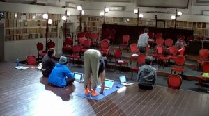 Rote Zone im Bellini-Theater in Neapel: Bis zur Wiedereröffnung leben sechs Künstler im Theater