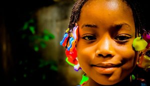 African little girl