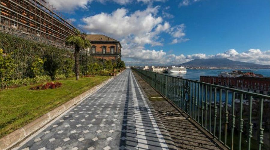 Riapre il Giardino Pensile di Palazzo Reale a Napoli