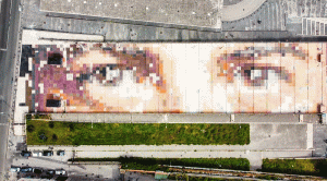 يخصص جوريت لوحة جدارية لباسيلي في جوليانو: إنها أيضًا لعبة