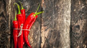 Peperoncino في الاحتفال في Pozzuoli مع المنتجات النموذجية والتثمرية