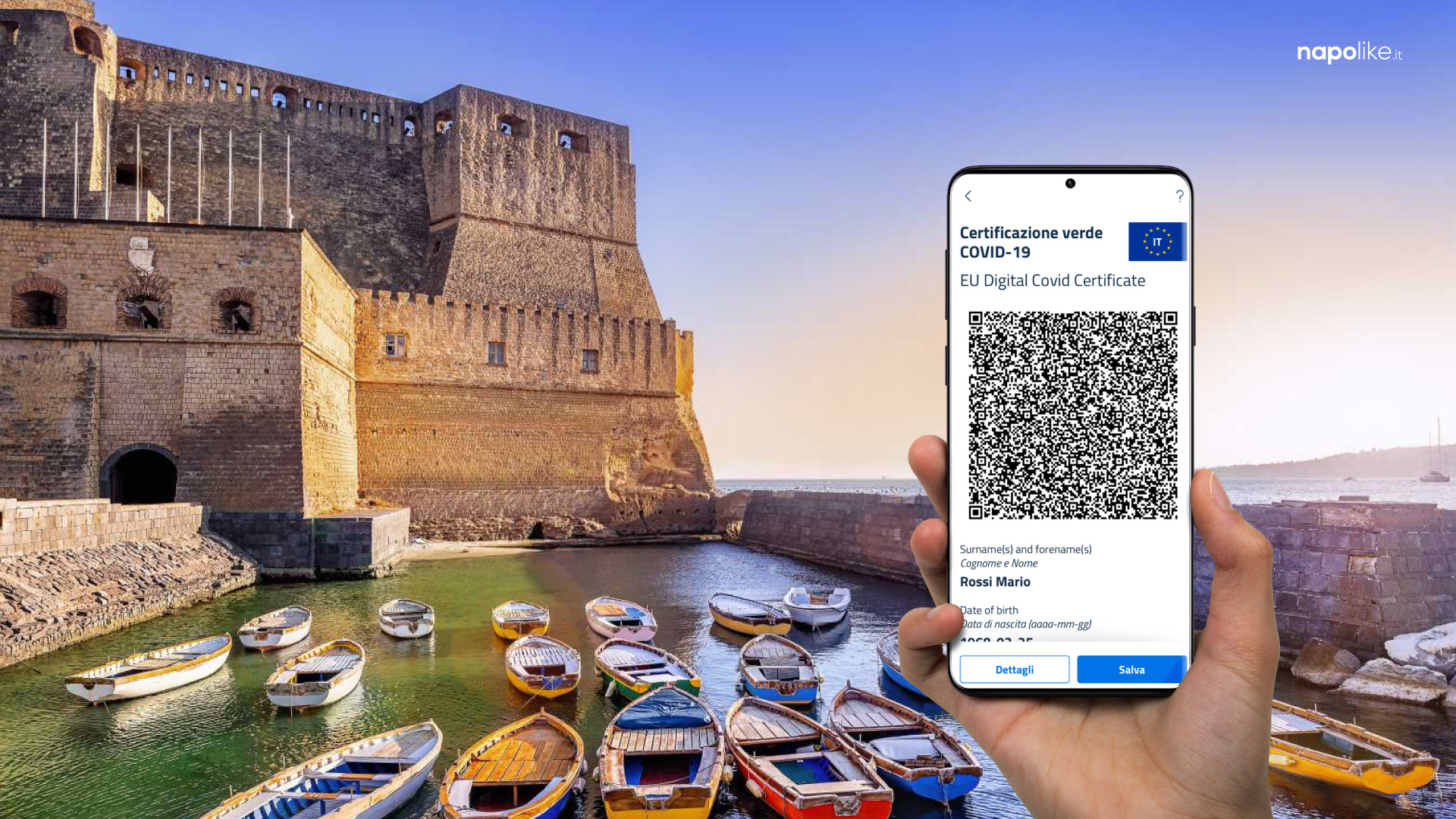 How to download the IO app for the Green Pass in Campania