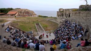 Concert au parc archéologique de Pausilypon