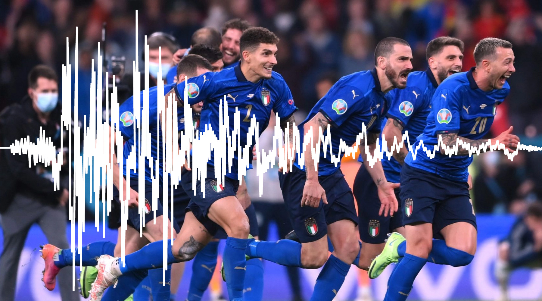 Alegría del terremoto de la Eurocopa 2020