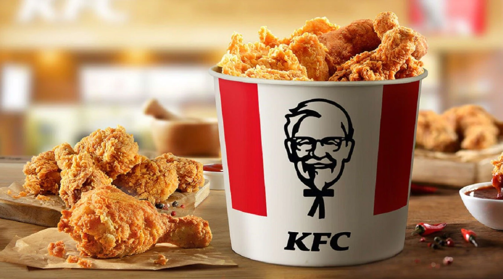 Le poulet frit de Kfc