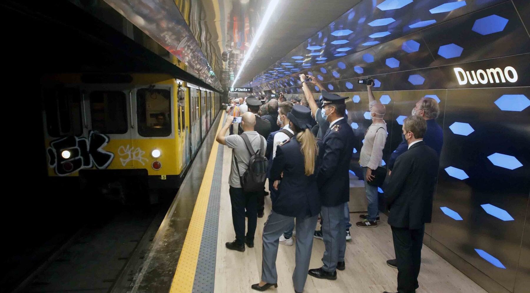 Metro línea 1 Nápoles: límites al tramo Piscinola-Dante