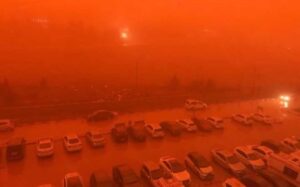 Maltempo in Campania, in arrivo tempesta di Sabbia del Sahara