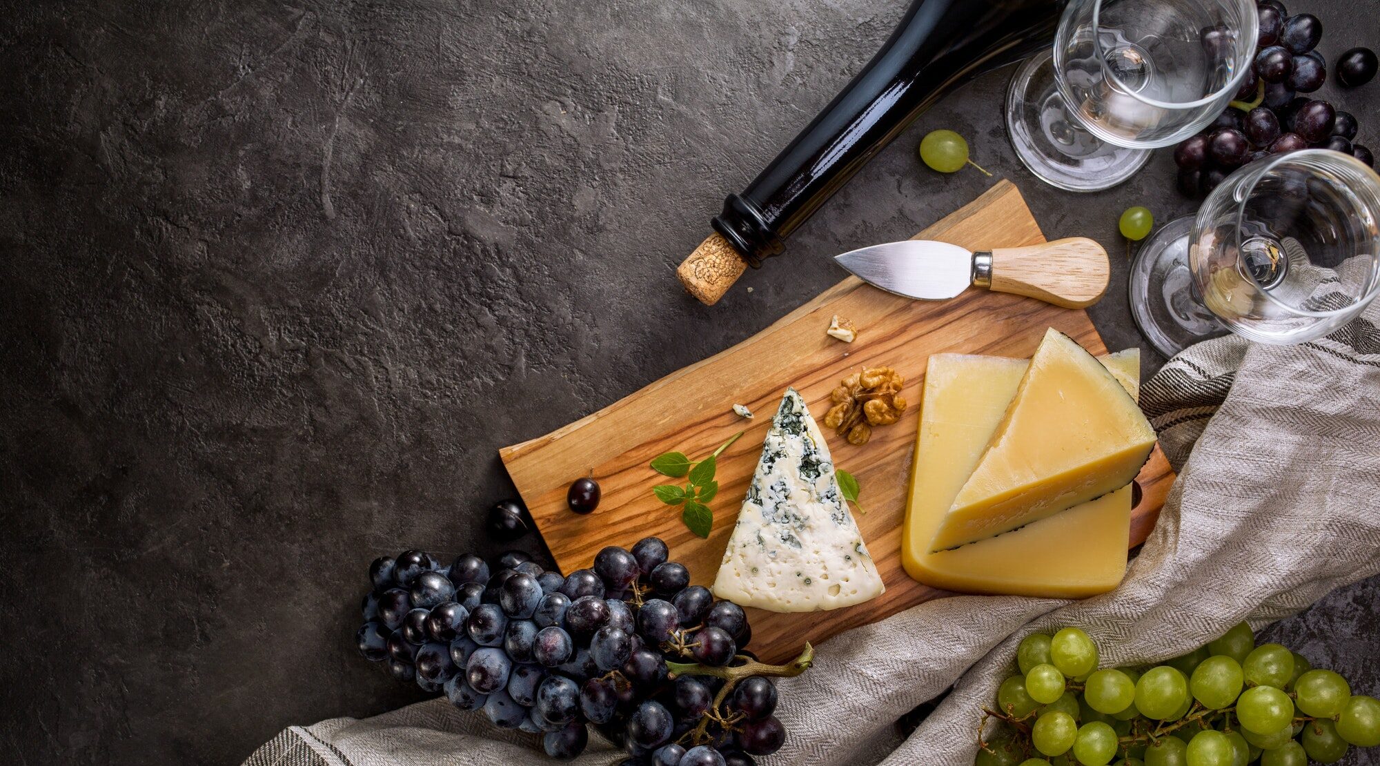 Wine and cheese