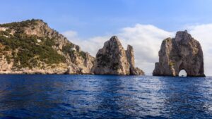 Los farallones de Capri