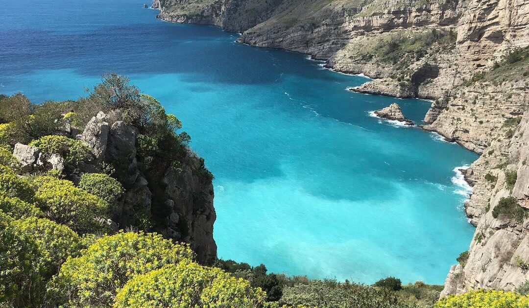 La baie de Ieranto à Massa Lubrense