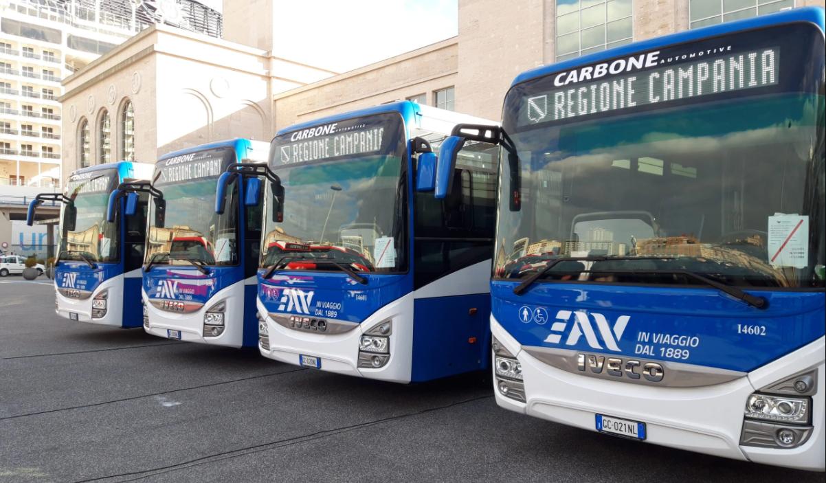 Autobús a Monte Sant'Angelo y Fisciano: horarios de las Universidades