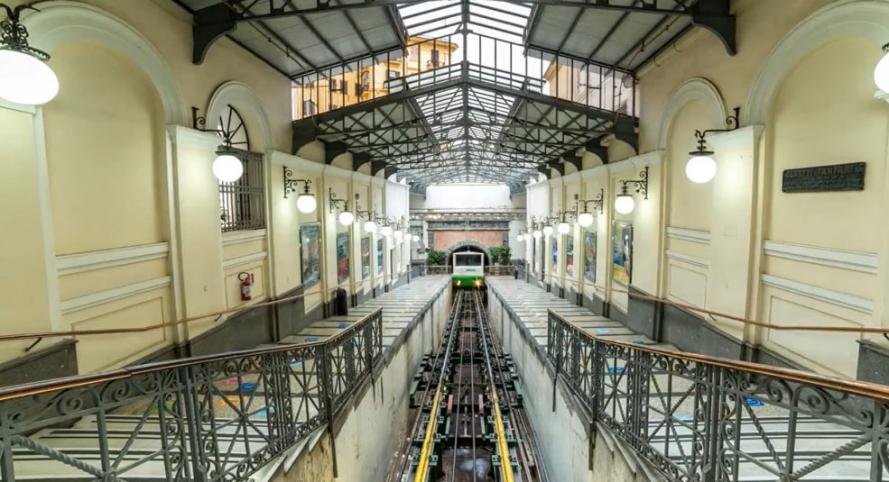 Funiculaire à Naples