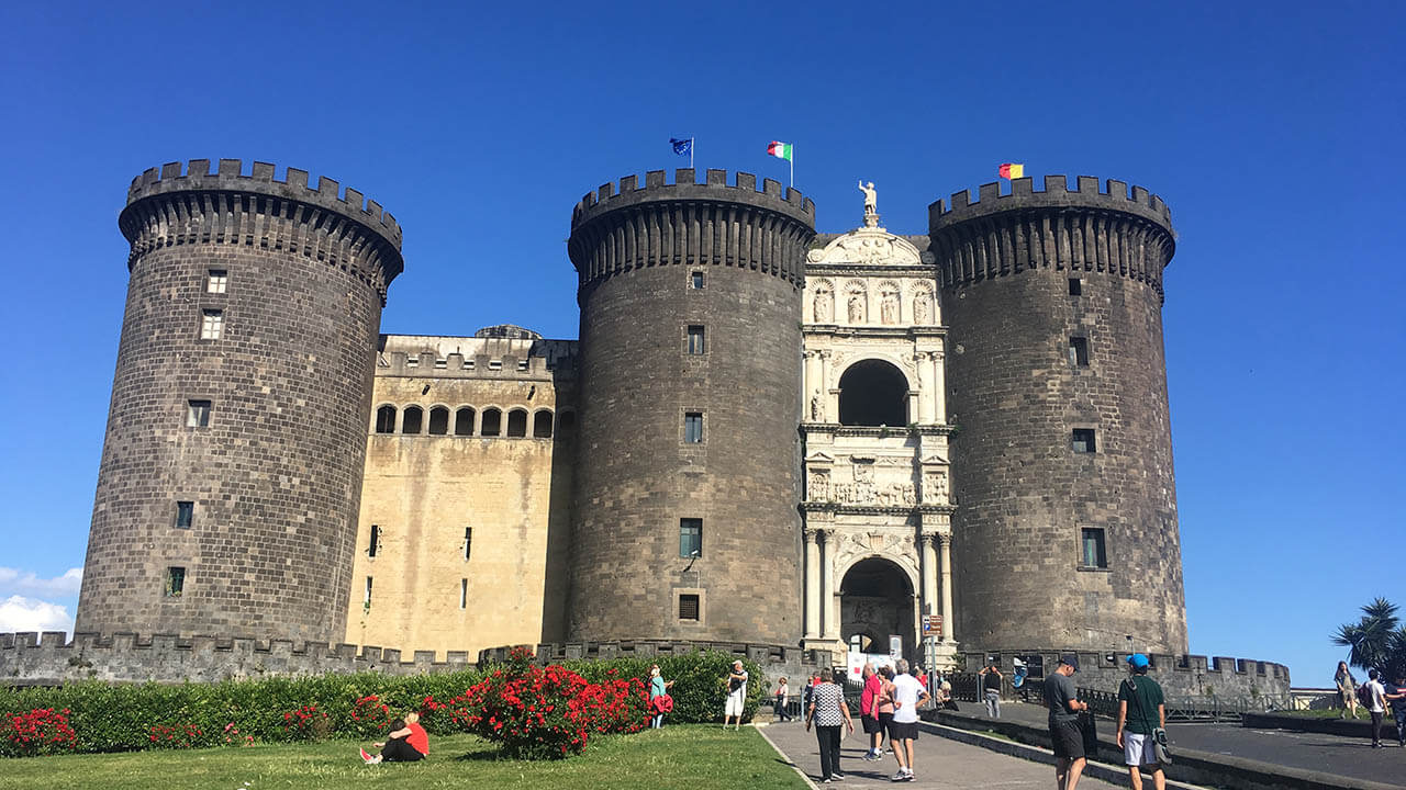 Maschio Angioino à Naples