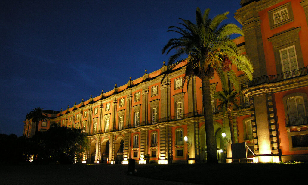 Capodimonte Museum am Abend