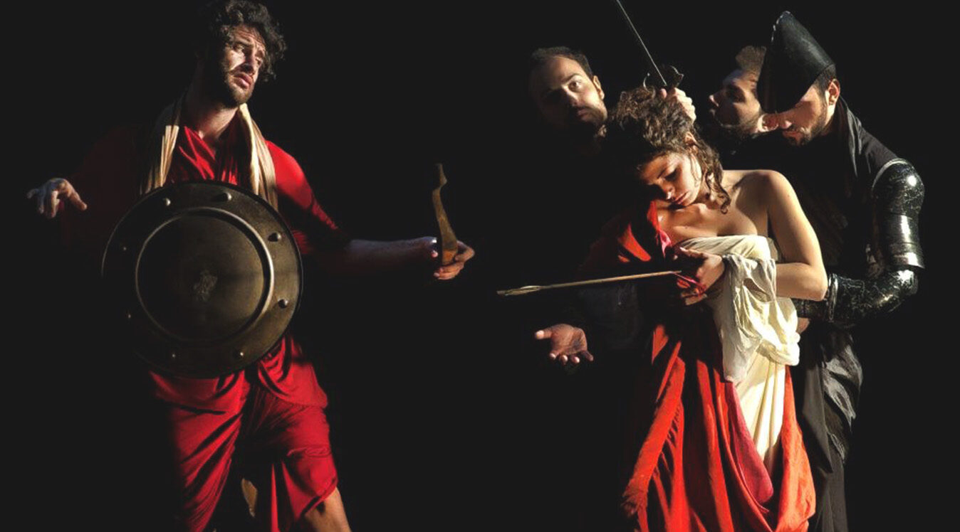 Tableaux Vivants at the Donnaregina Museum in Naples Caravaggio's