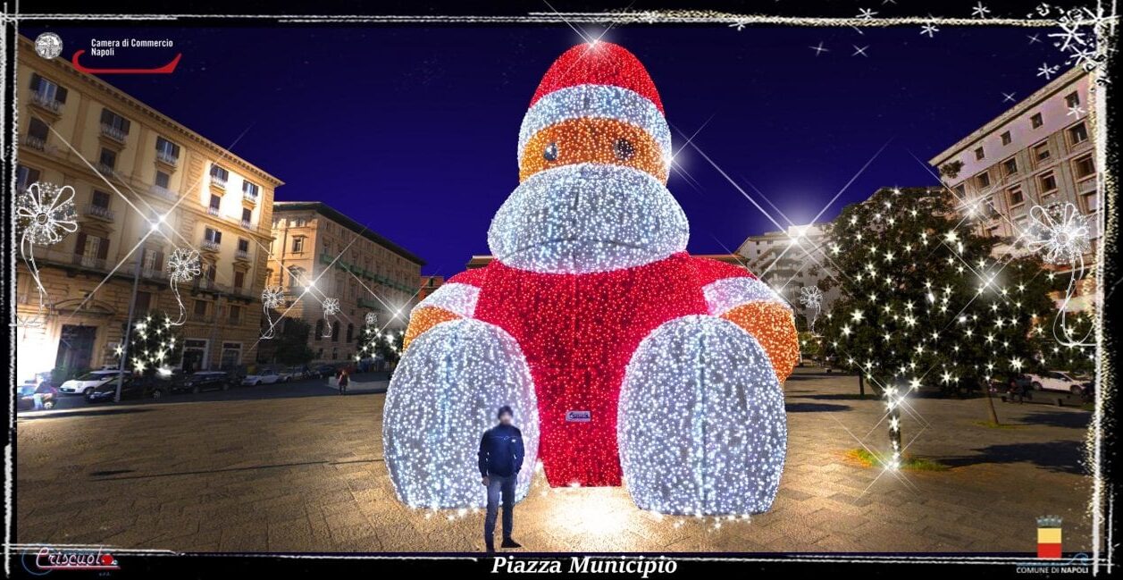 Luminarie di Natale a Napoli