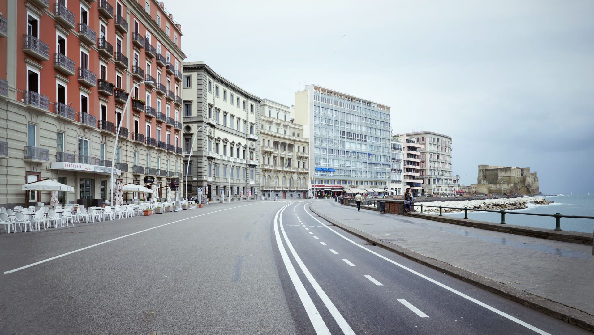 Waterfront of Naples