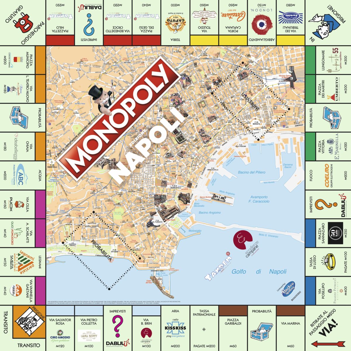 Monopoly: SSC Napoli, Board Game