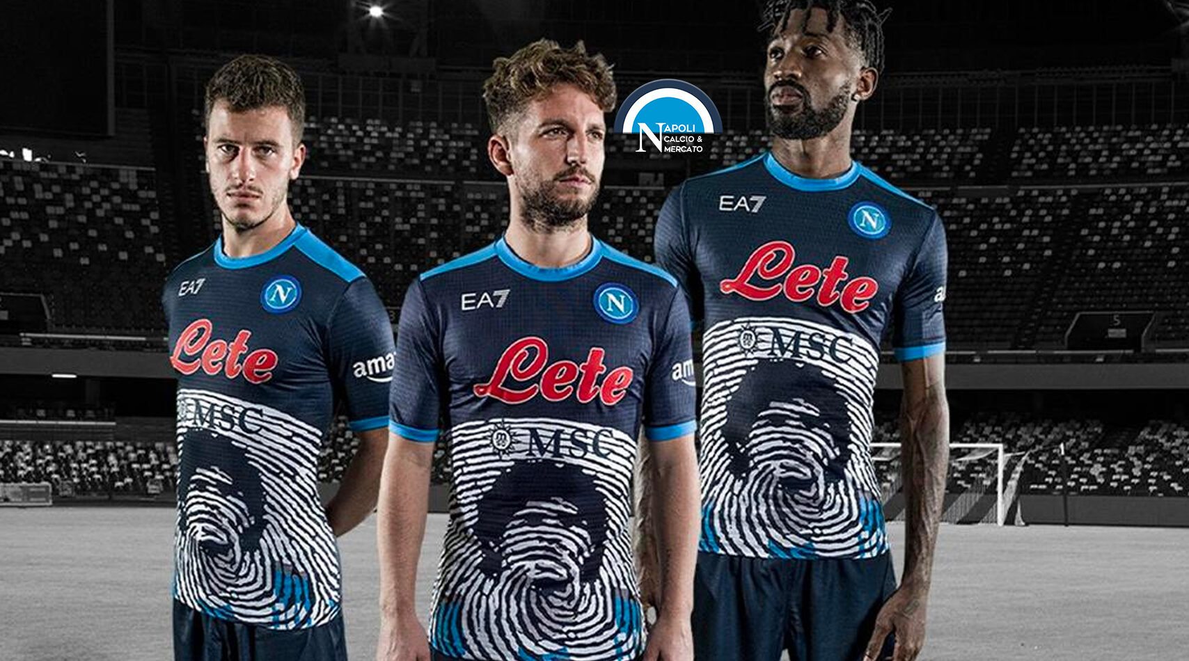 Napoli, nuova maglia dedicata a Maradona: ecco la divisa celebrativa