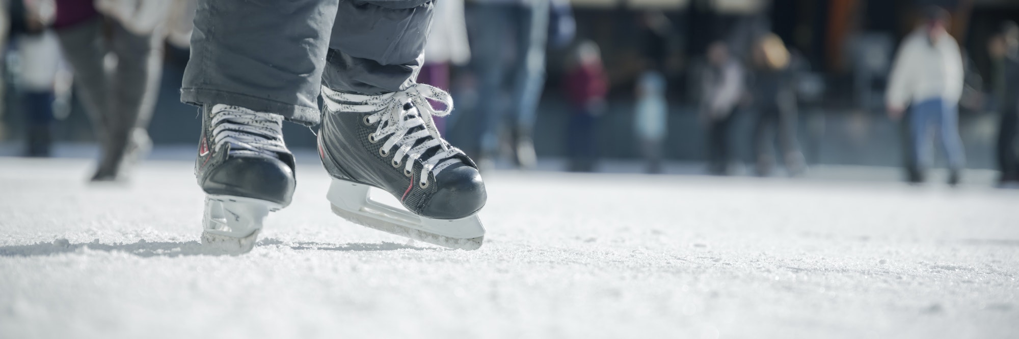 Ice skating