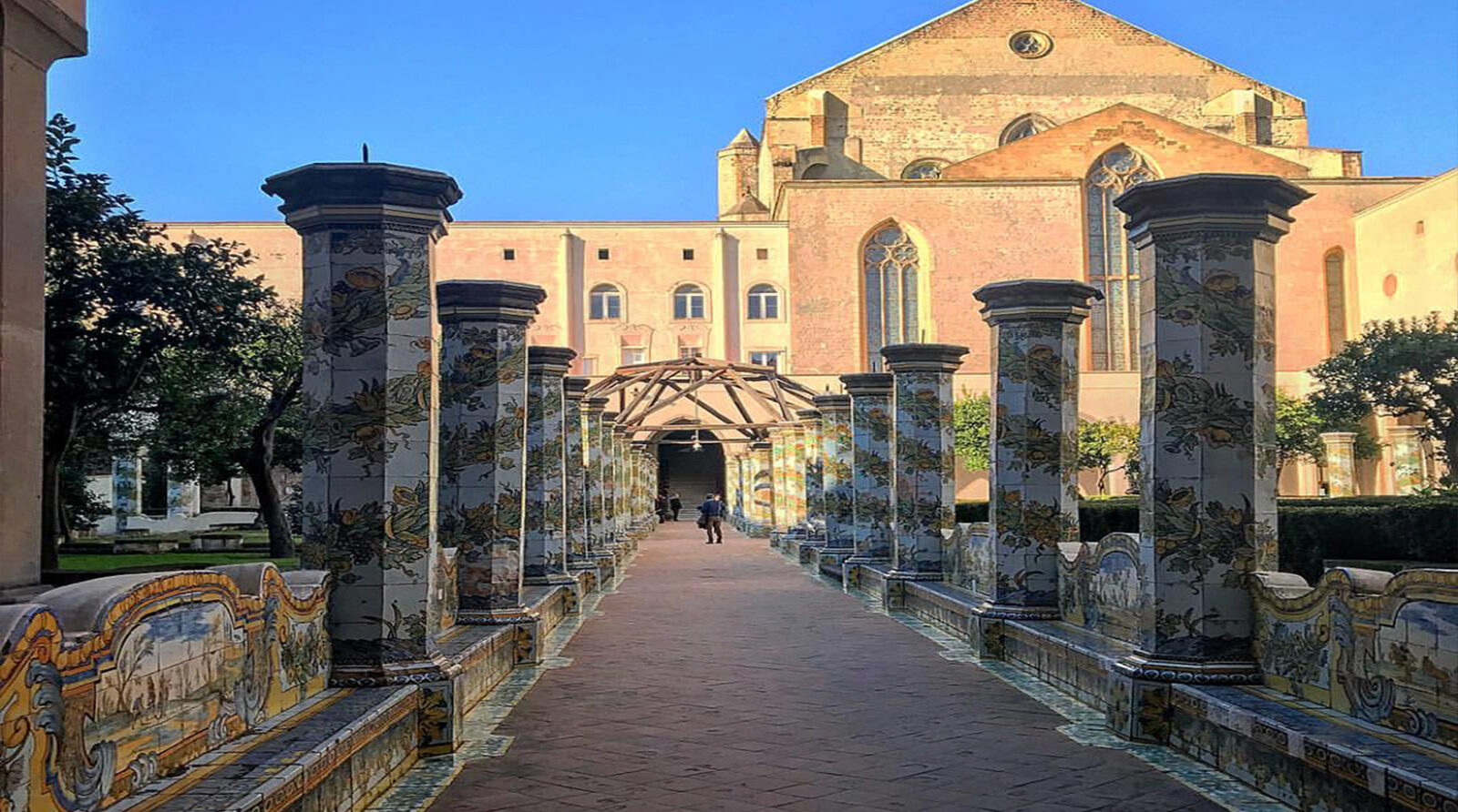 Majolica cloister